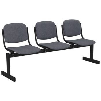 Блок стульев 3-местный не откидывающиеся сиденья