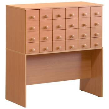 деревянные картотечный шкаф
