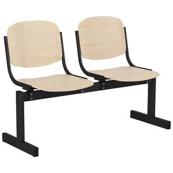 Блок стульев 2-местный не откидывающиеся сиденья