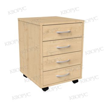 Тумба выкатная "Директор" (4 ящика)