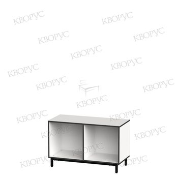 Шкаф-стеллаж модульный «Рио» 2х1